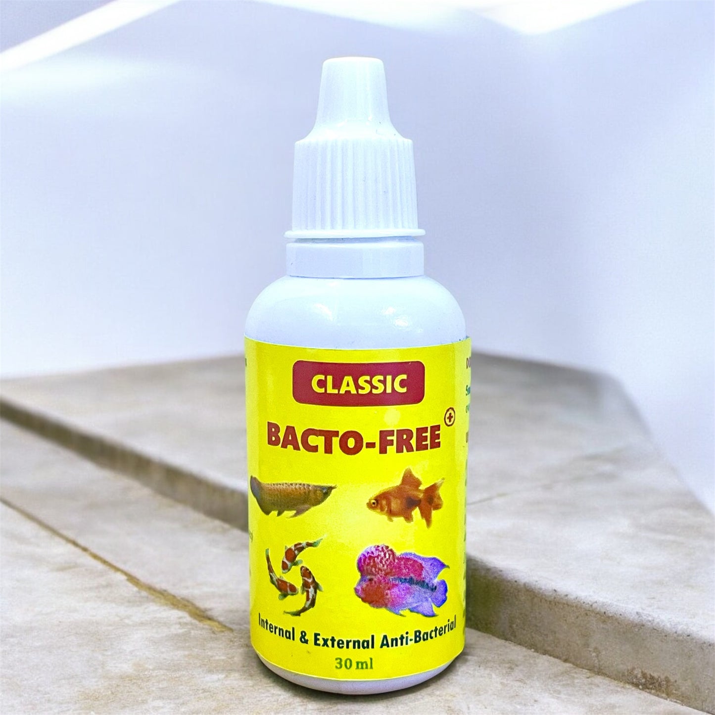 Classic BactoFree 30ml - Internal & External Anti Bacterial for Fishes
