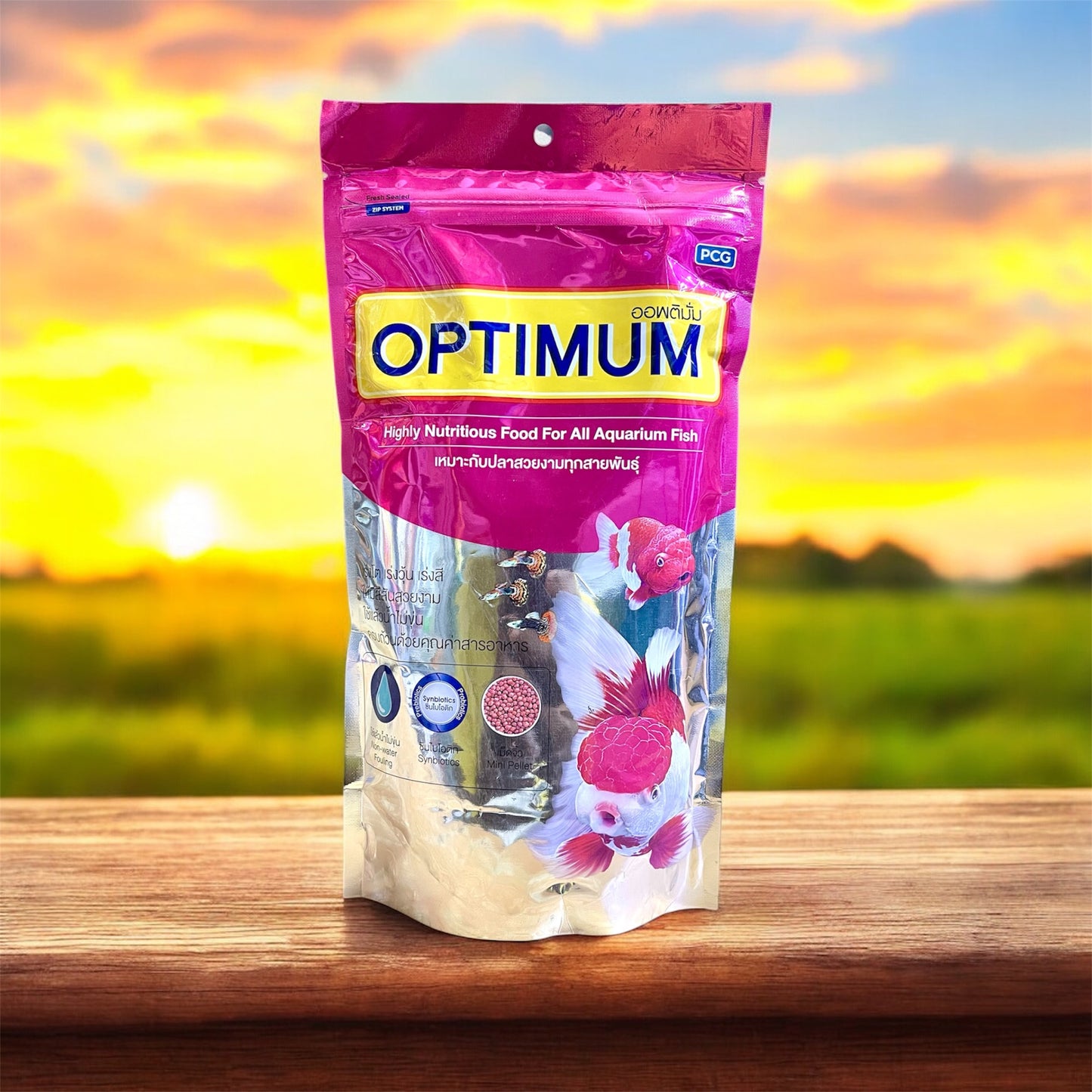 Optimum Mini Pellet Fish Food 200gm (1 mm) - PCG