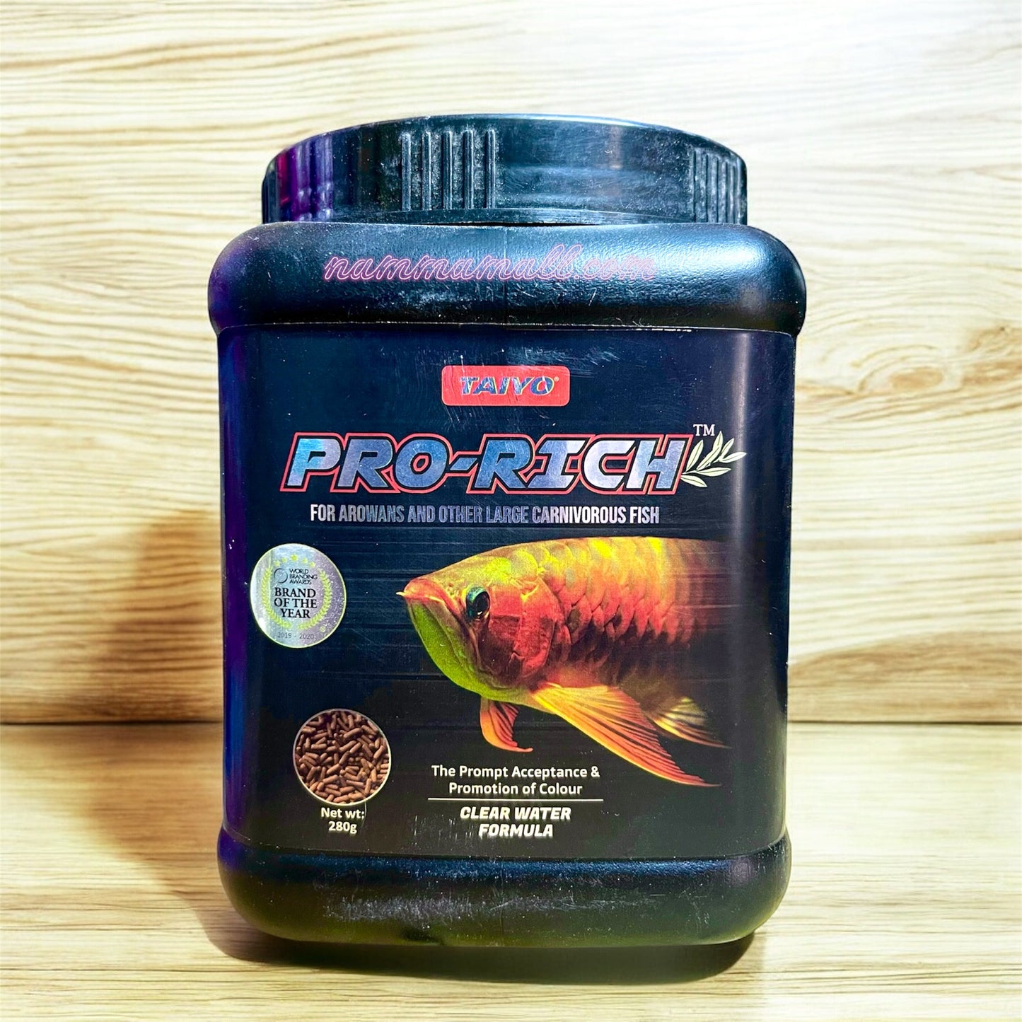 Taiyo Pro-Rich Arowana Food Sticks 280g - for Arowana & other large Carnivorous Fishes