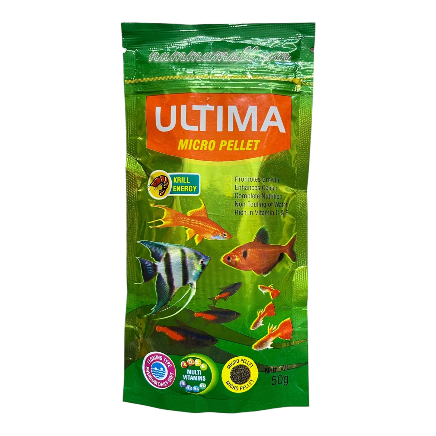 Taiyo Ultima Micro Pellet 50g - Krill Energy (Floating Type)
