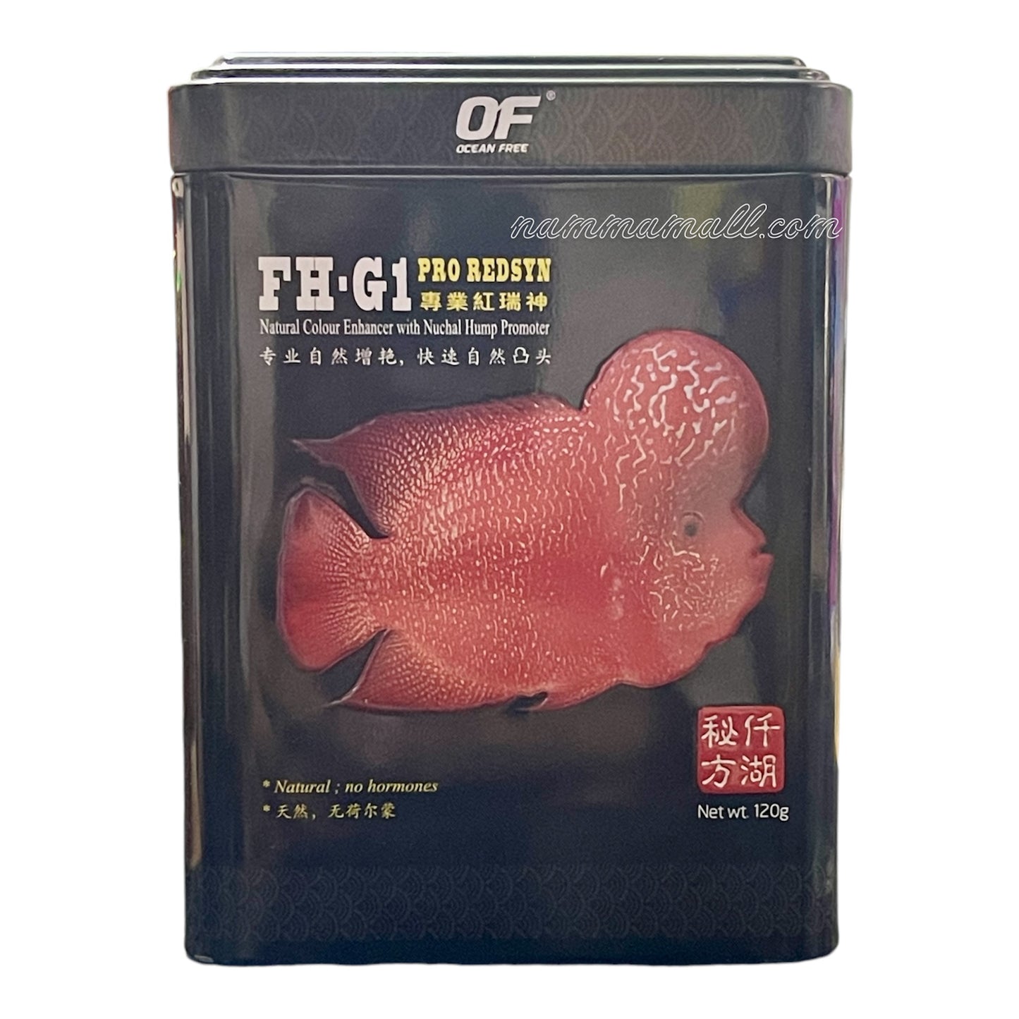 Ocean Free FH-G1 Pro RedSyn Natural Color Enhancer with Nuchal Hump Promoter 120g (M Size Floating Pellet)