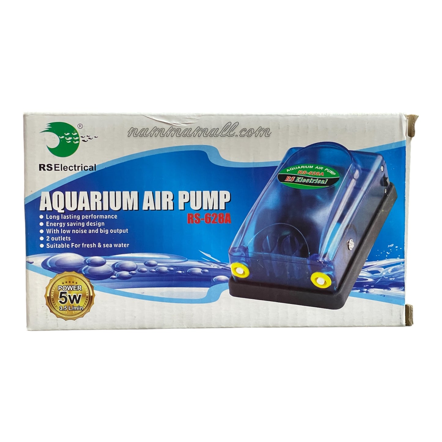 RS 628A - RS Electrical Double Way Air Pump - 5W - 3.5L/min