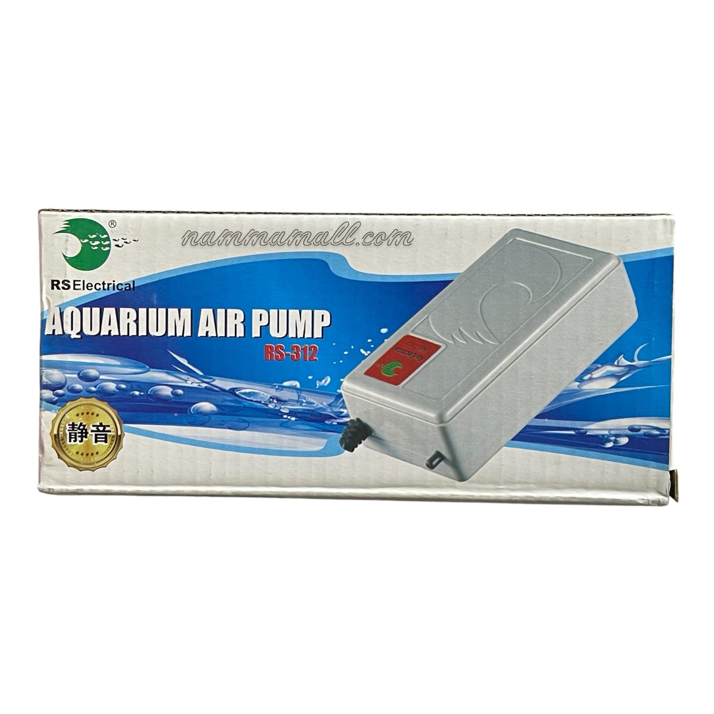 RS 312 - RS Electrical Single Way Portable AC/DC Aquarium Battery Air Pump