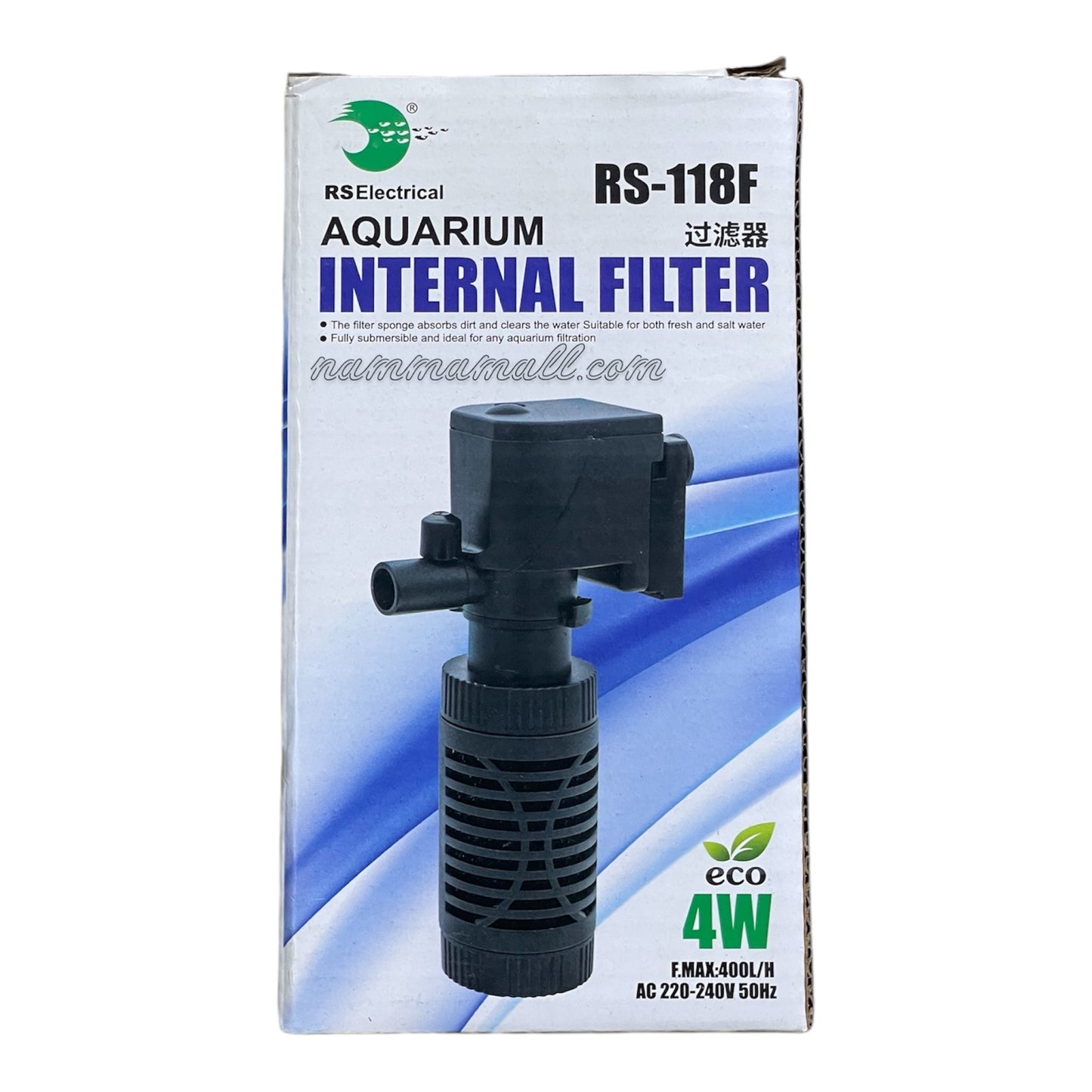 RS 118F RS Electrical Aquarium Internal Filter - 4W