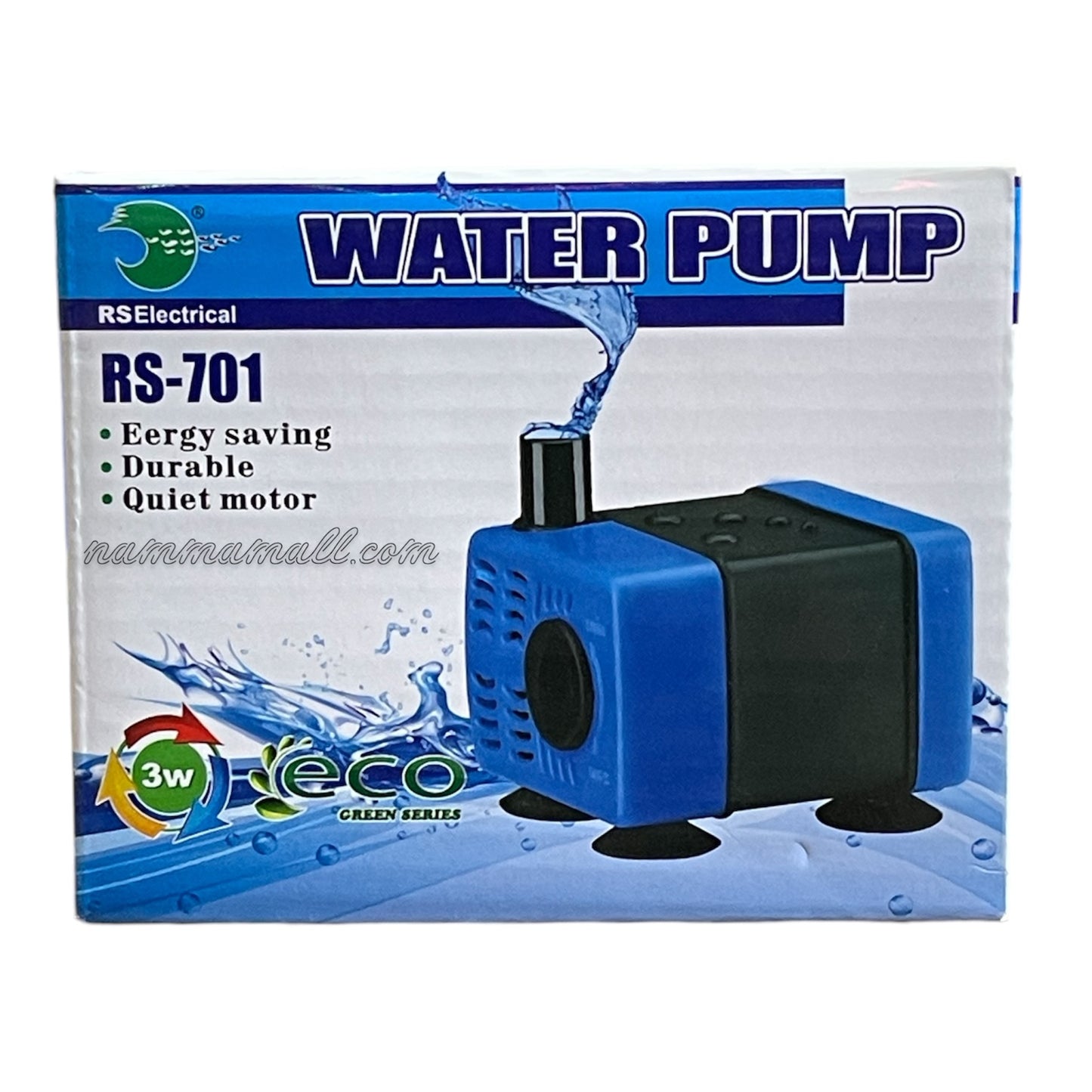 RS 701 - RS Electrical Aquarium Submersible Water Pump - Fountain Head - 3W