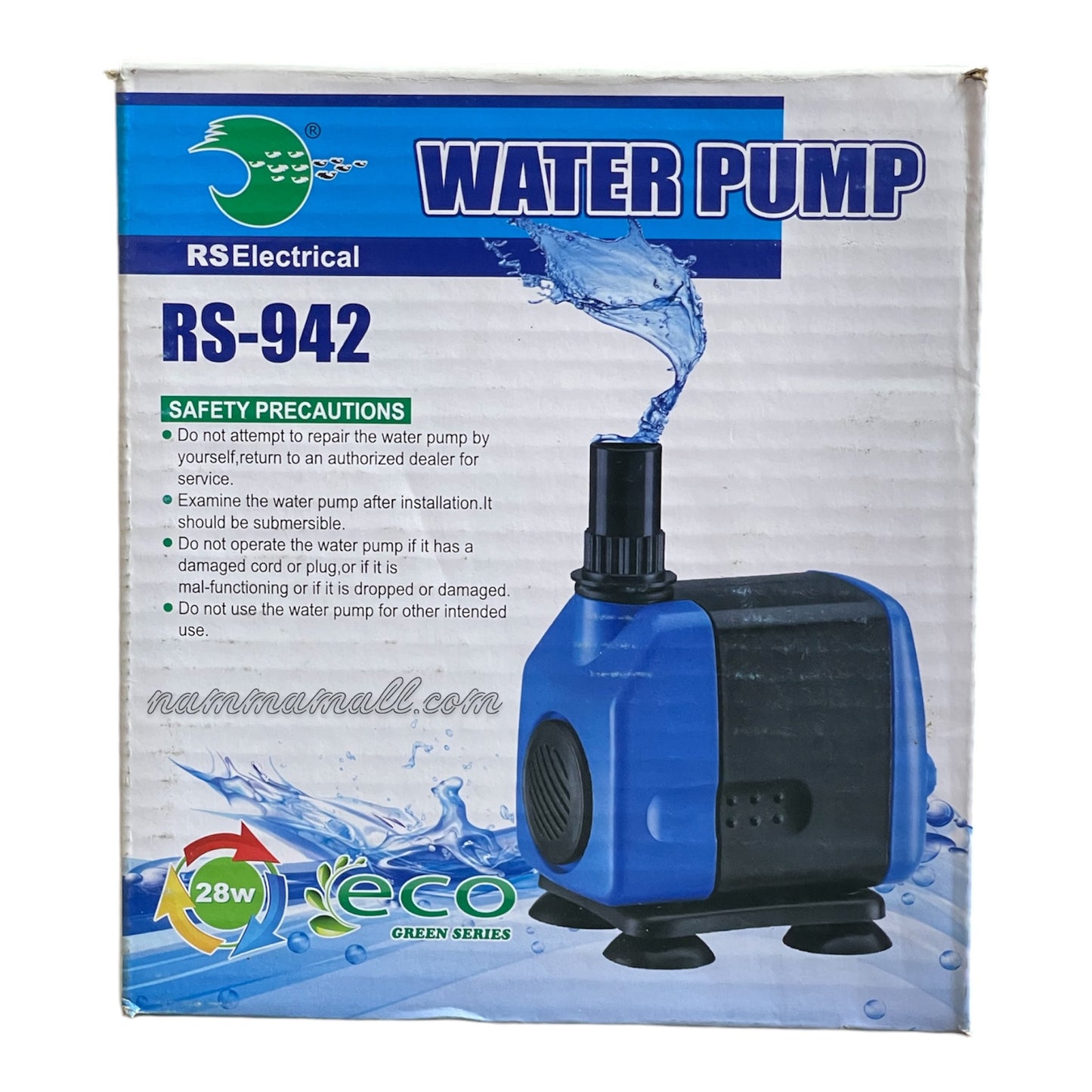 RS 942 RS Electrical Aquarium Submersible Water Pump - Fountain Head - 26W