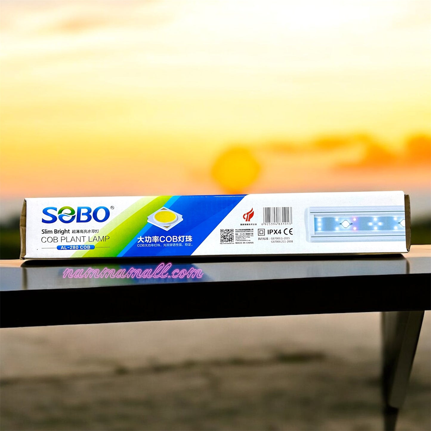 AL 280 COB Lamp - Sobo Planted Aquarium Tank Lamp - Clip Light - Hanging Light - Suitable for 30cm Aquarium