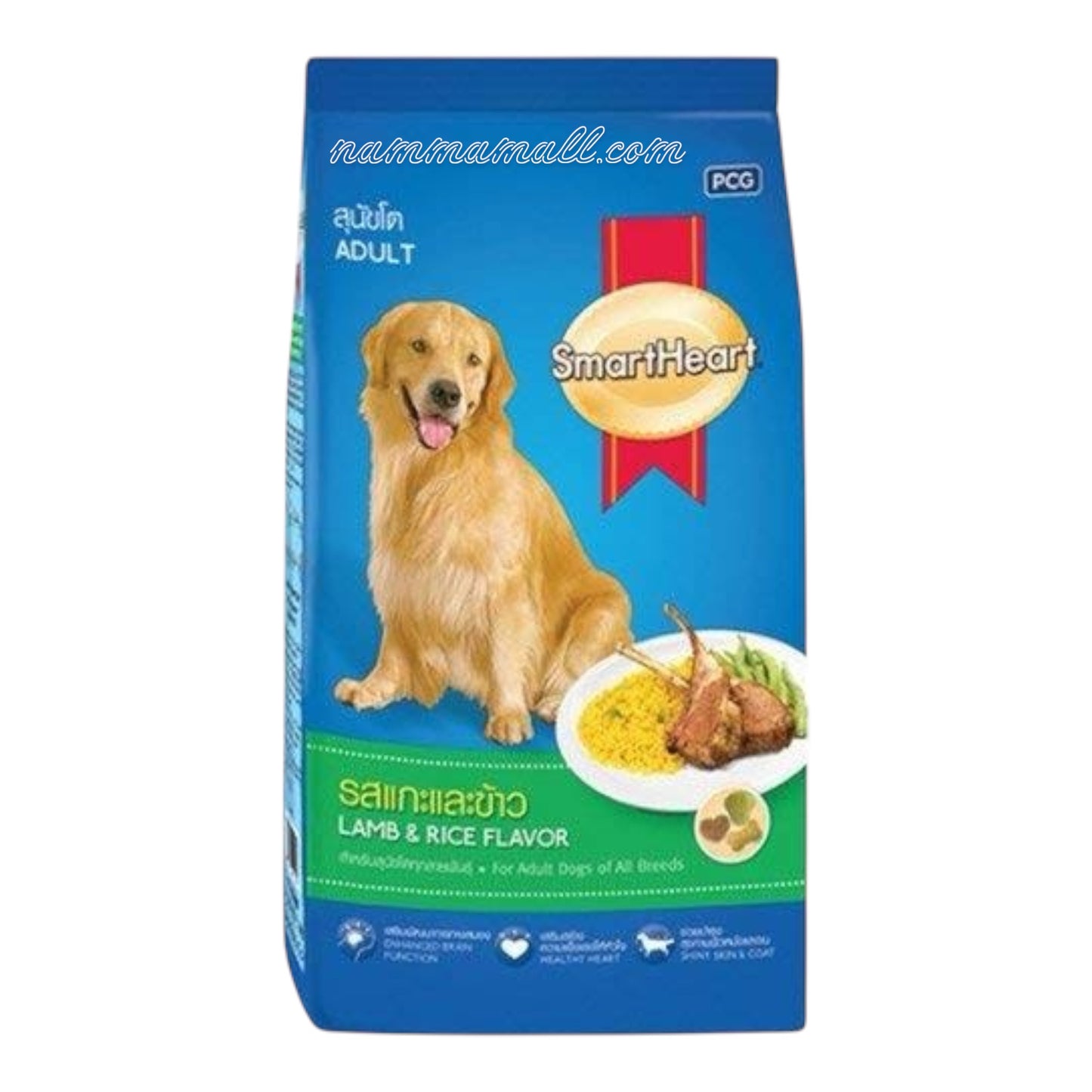 Smart Heart Dry Dog Food - Adult - Lamb & Rice - 20kg
