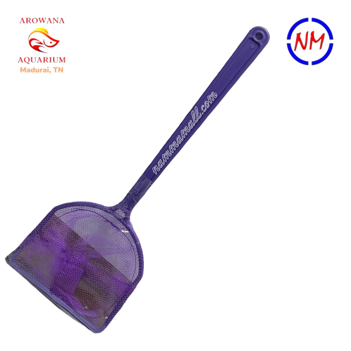 Aquarium Fish Net - 4" Plastic Net