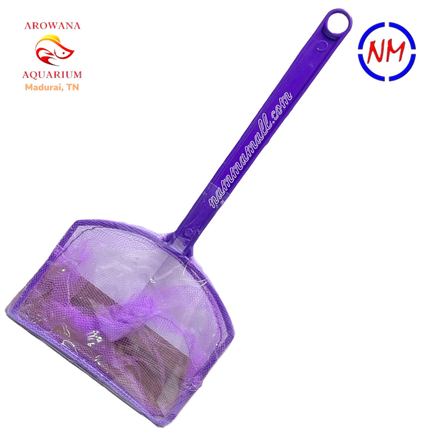 Aquarium Fish Net - 6.5" Plastic Net