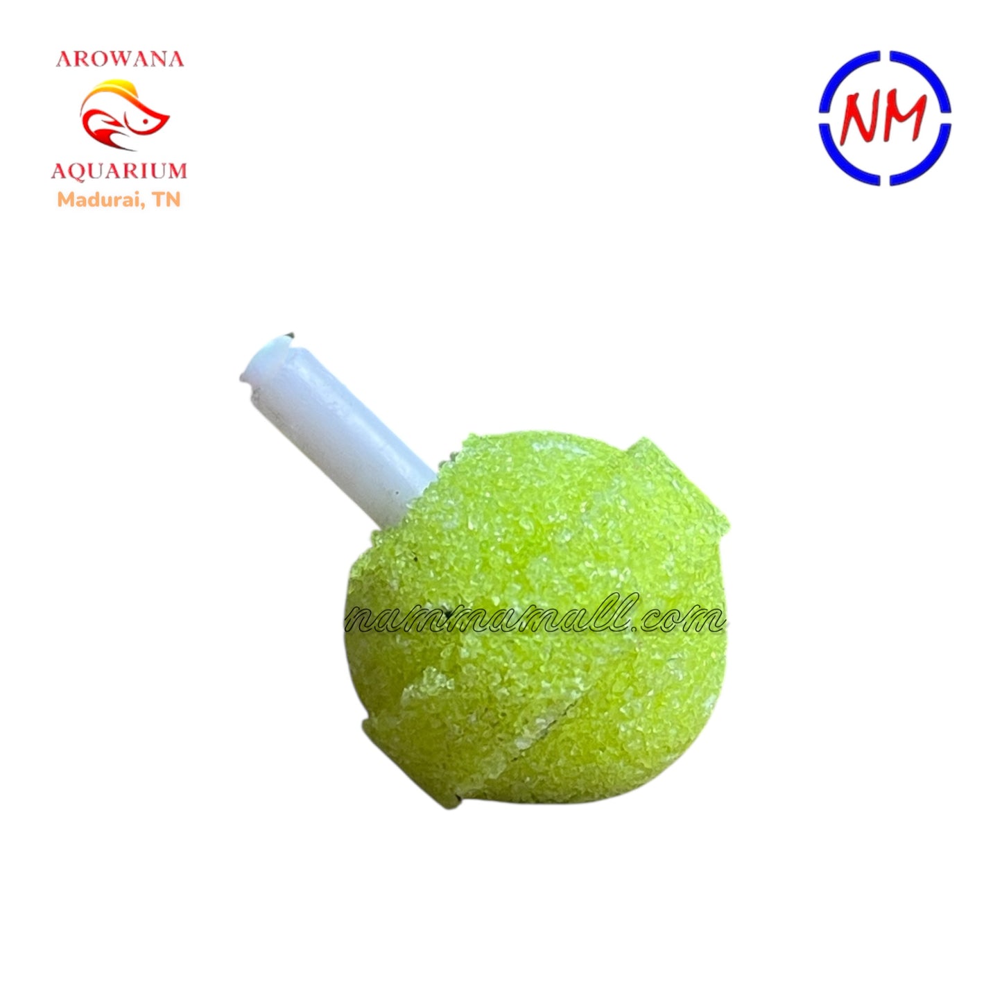 AS07 - 1" Aquarium Ball Air Stone - Stone Bubbler - Air Diffuser for Aquarium Air Pump - 1 pcs