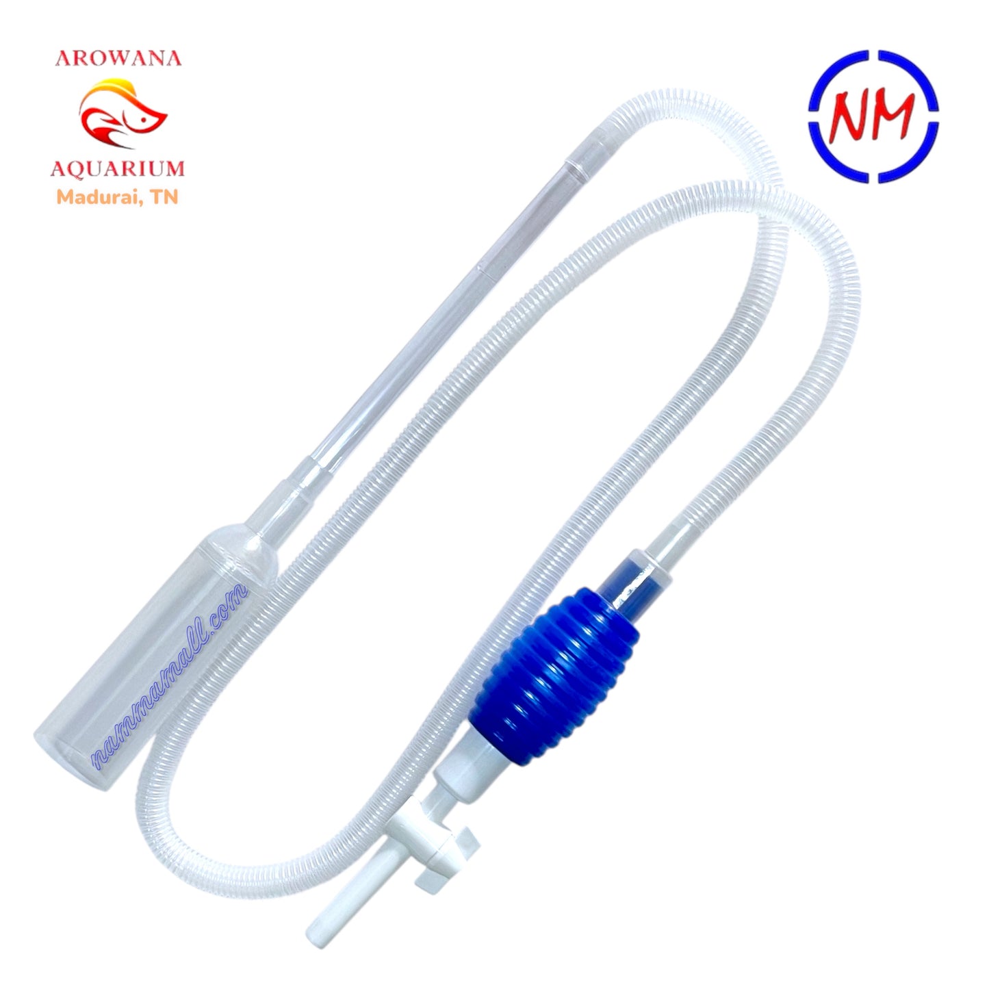 NB 002 - Syphon Pipe - Aquarium Gravel Cleaning Equipment with Tap- Gravel Cleaner - Aquarium Cleaner Pump