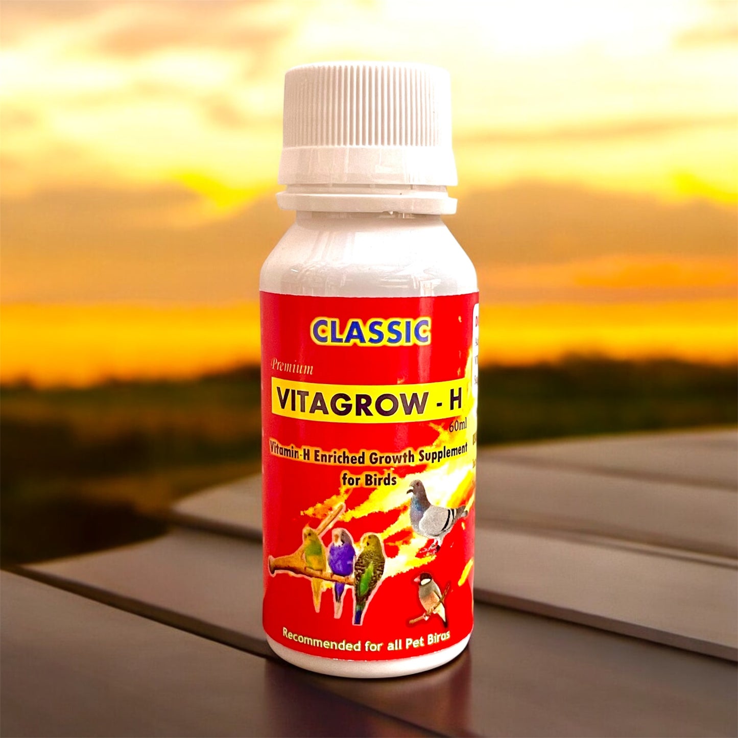 Classic Vitagrow-H 60ml - Vitamin H Enriched Growth Supplement