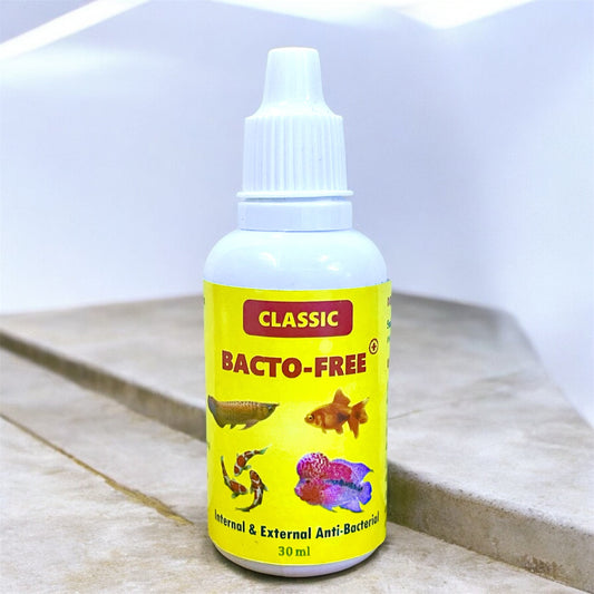 Classic BactoFree 30ml - Internal & External Anti Bacterial for Fishes