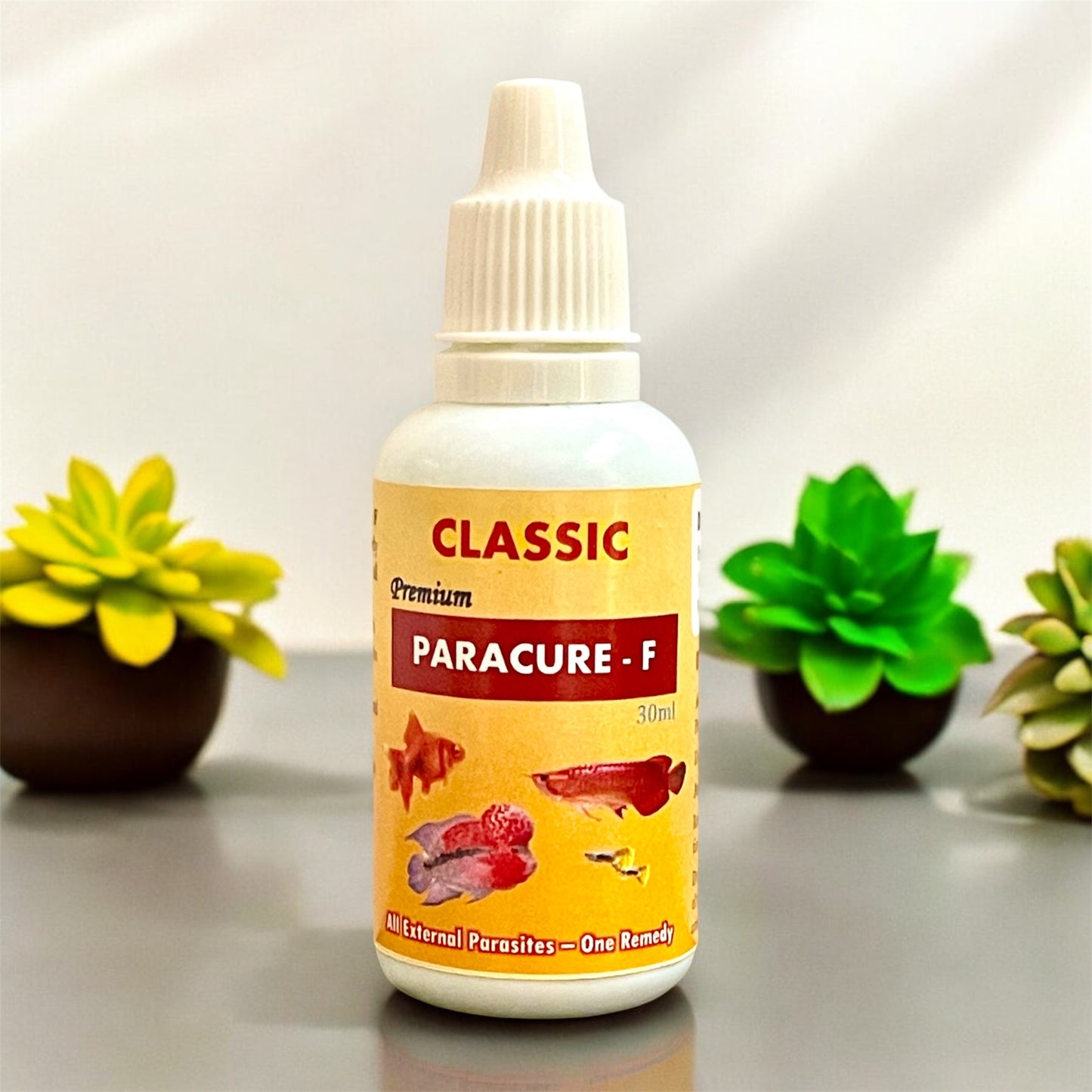 Classic Paracure-F 30ml - All External Parasites in Fishes - One Remedy