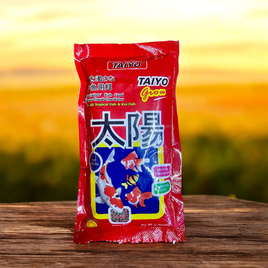 Taiyo Grow Fish Food for all Tropical Fishes 50g (1.2mm - Small Pellet)