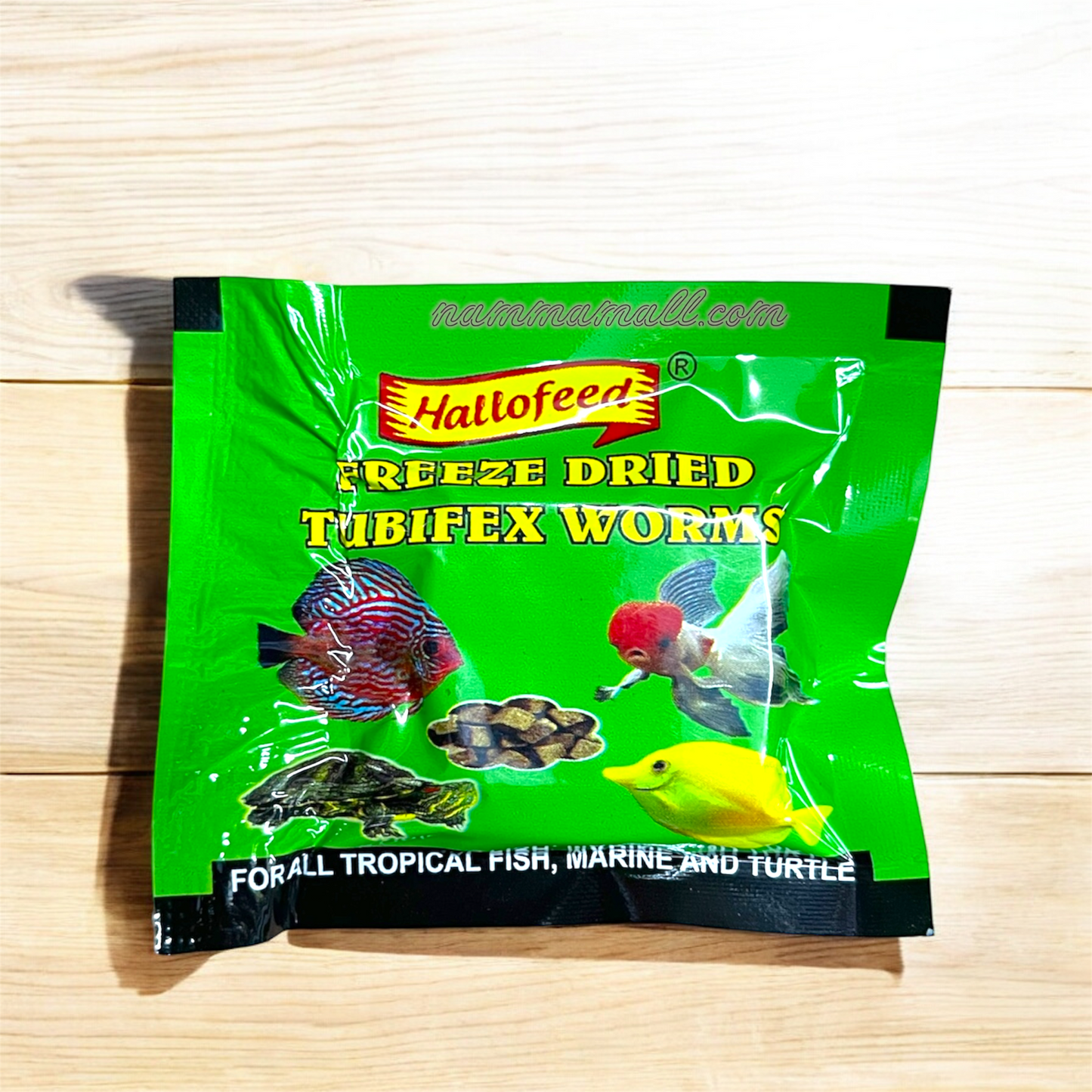 Hallofeed Freeze Dried Tubifex Worms 1.5g