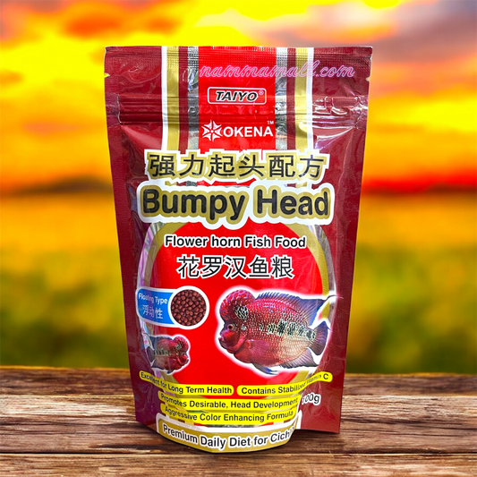 Taiyo Okena Bumpy Head Flowerhorn Fish Food 100g (Floating Type)