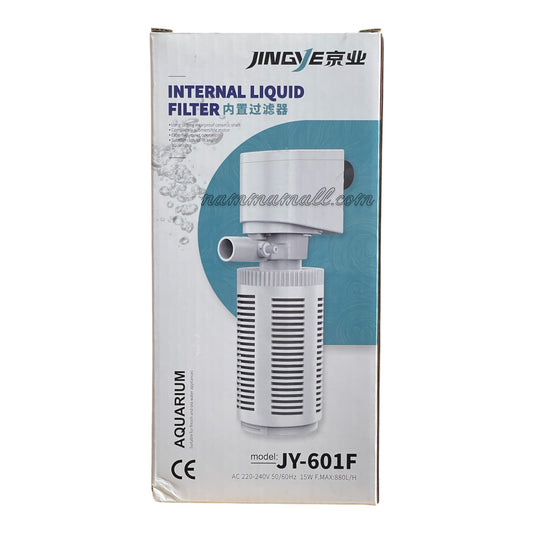 JY 601F Jingye Aquarium Internal Filter - 15W
