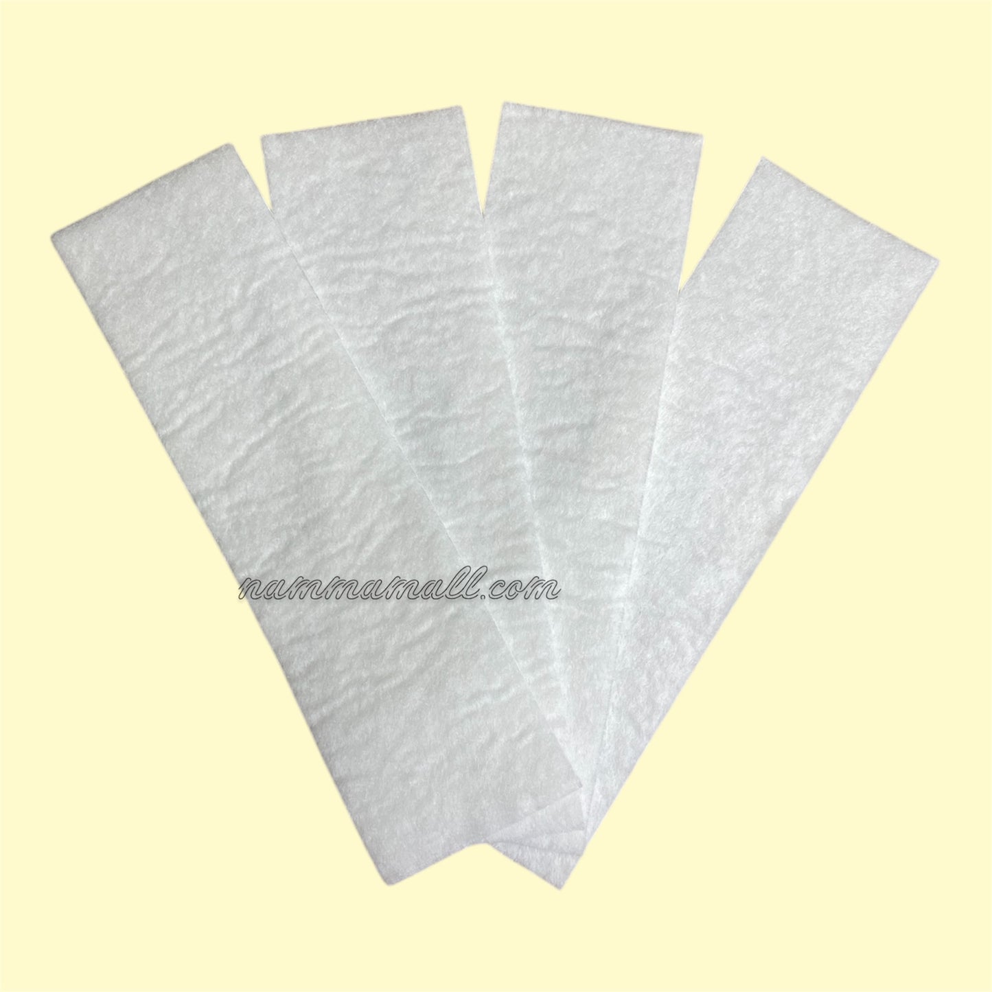 Single Layer Ultra Premium Filter Sponge - Top Filter Sponge - Molded Aquarium Sponge - 35 × 10 × 0.5 cm - (4 in 1 Pack)