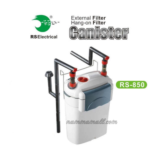 RS 850 RS Electrical External Filter Aquarium Hang On Filter - Canister Filter - 8W