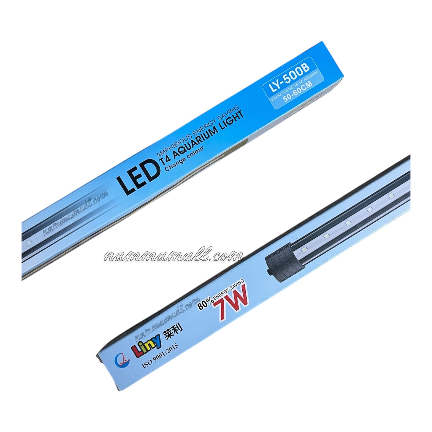 LY 500B - Liny Aquarium Submersible Color Changing Light - 485mm - T4 LED Under Water Light