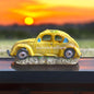 Broken Car for Small Fish Hiding Space - Aquarium Ornamental Toy - Yellow