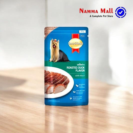 Smart Heart - Wet Dog Food - Adult - Roasted Duck Flavor Gravy