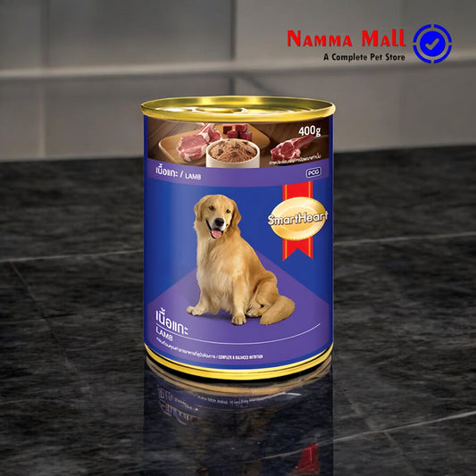 Smart Heart - Wet Dog Food - Adult - Lamb Canned Gravy