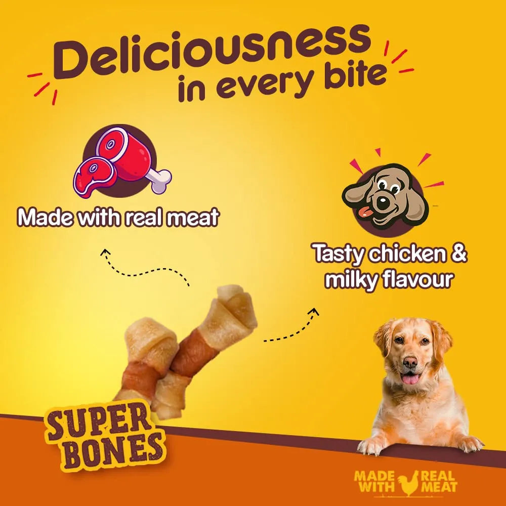 Pedigree Ranchos - Super Bones - 70g - Treats for Adult Dogs