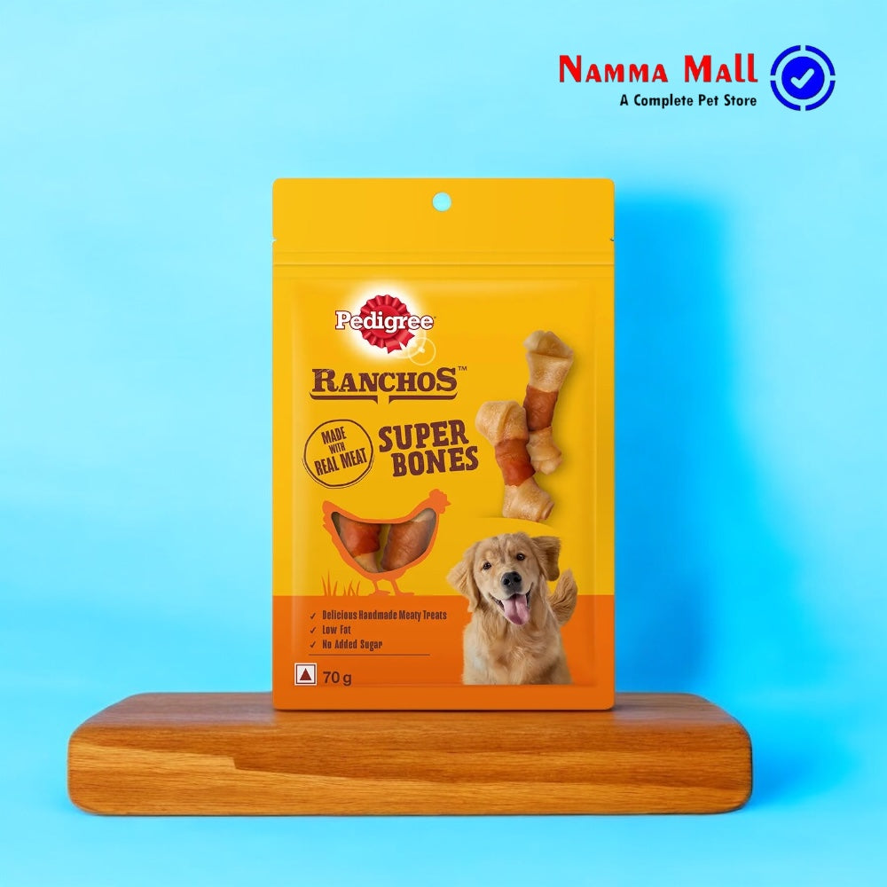Pedigree Ranchos - Super Bones - 70g - Treats for Adult Dogs