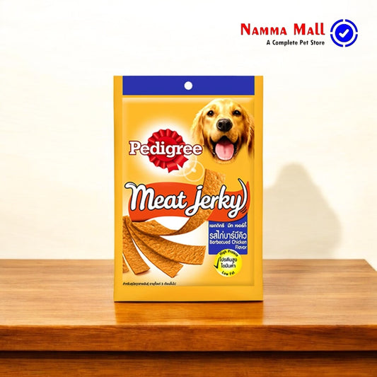 Pedigree - Meat Jerky - Adult Dog Treat - Barbecued Chicken - 80g
