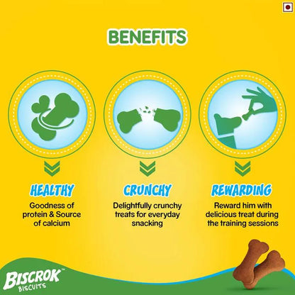 Pedigree Biscrok - Dog Biscuits - Chicken Flavor