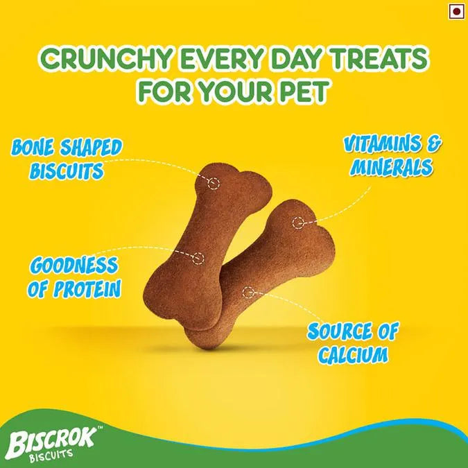 Pedigree Biscrok - Dog Biscuits - Chicken Flavor