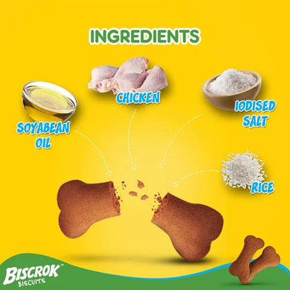 Pedigree Biscrok - Dog Biscuits - Chicken Flavor
