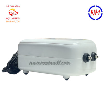 RS 1003 RS Electrical Aquarium Two Way Air Pump - Double Way Air Pump - 7W / 3.5 LPM