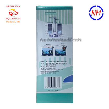 XY 2828 - Xinyou Aquarium Multi-Use Bio Sponge Filter - Advanced hollow quartz balls Filtration