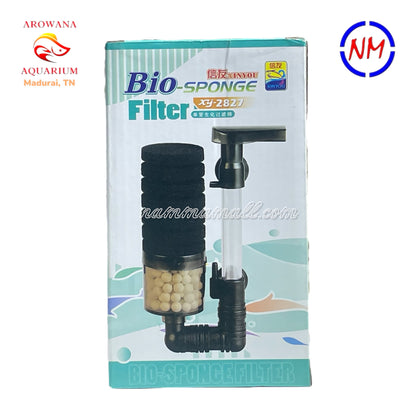 XY 2827 - Xinyou Aquarium Multi-Use Bio Sponge Filter - Advanced hollow quartz balls Filtration