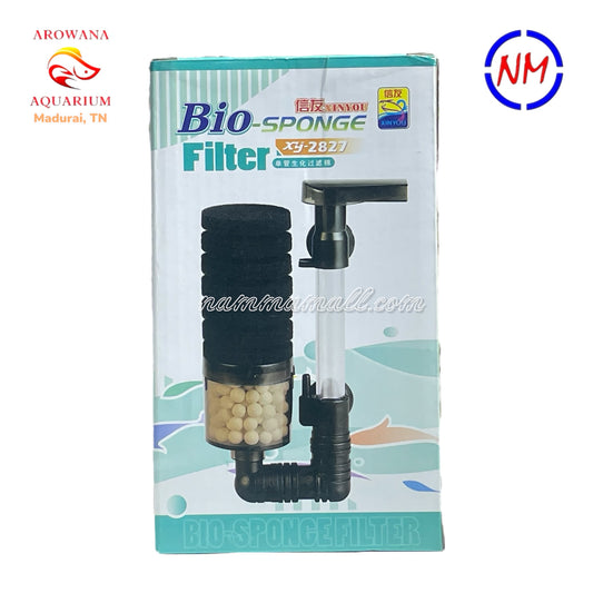 XY 2827 - Xinyou Aquarium Multi-Use Bio Sponge Filter - Advanced hollow quartz balls Filtration
