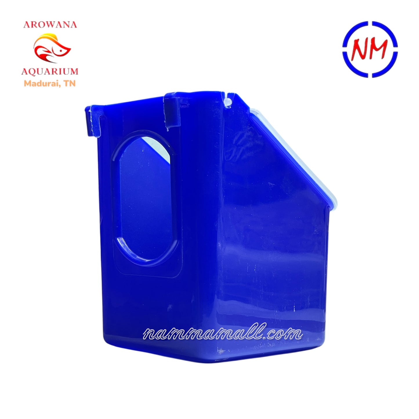 Pigeon Feeder Single Partition - Premium Finish with Top Cover - Pigeon Feeding Cup - 250 ml