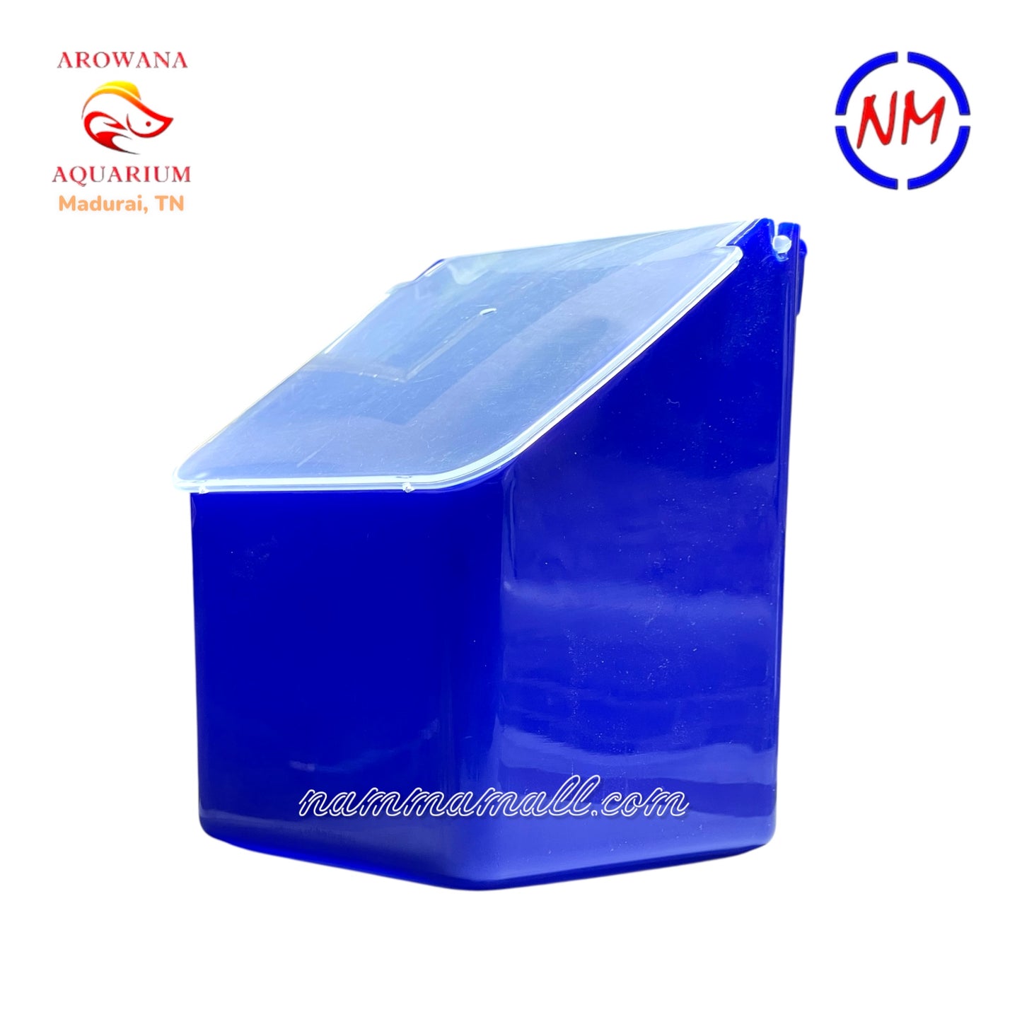Pigeon Feeder Single Partition - Premium Finish with Top Cover - Pigeon Feeding Cup - 250 ml