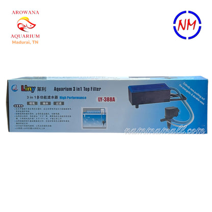 LY 388A Liny Aquarium Top Filter - 25W