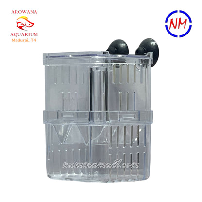WW32100 - Hang On Style - Multi Functional Aquarium Isolation Box - Guppy Breeding Box - Fish Fries Hatching & Preserving Unit