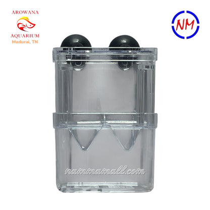 WW32100 - Hang On Style - Multi Functional Aquarium Isolation Box - Guppy Breeding Box - Fish Fries Hatching & Preserving Unit