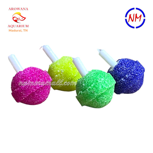 AS07 - 1" Aquarium Ball Air Stone - Stone Bubbler - Air Diffuser for Aquarium Air Pump - 1 pcs